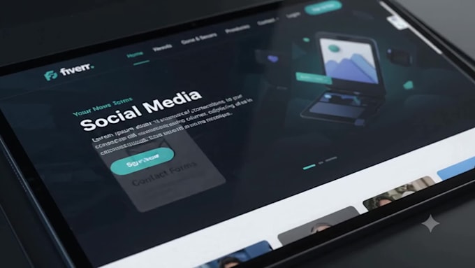 create a responsive modern website