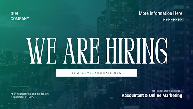 create eye catching job vacancy posts