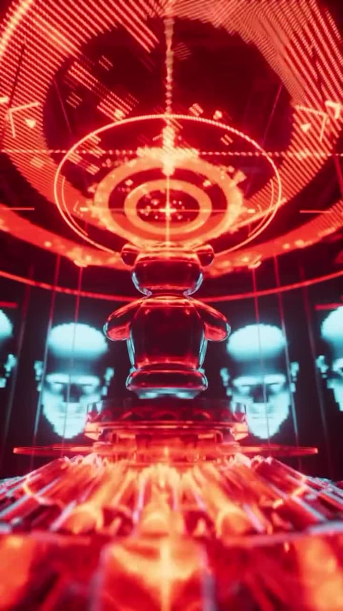 create custom 3d dj visualizer vj loops led screen animation dj intro dj drop