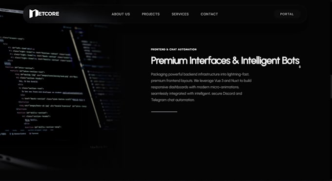 develop a custom website and full stack web app