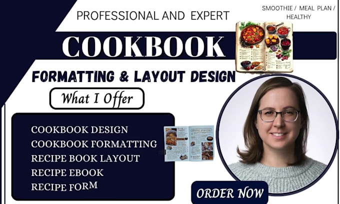 format cookbook and recipe ebook layout for KDP