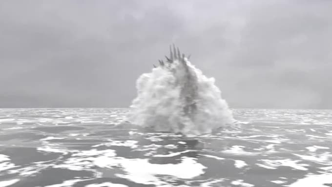 create realistic water and fluid simulation in houdini