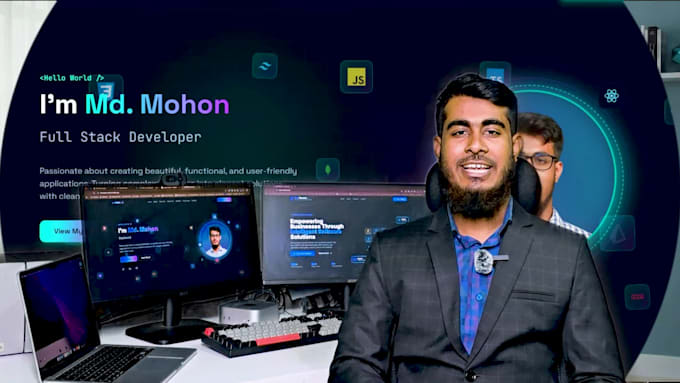 build custom websites, frontend, and backend solutions
