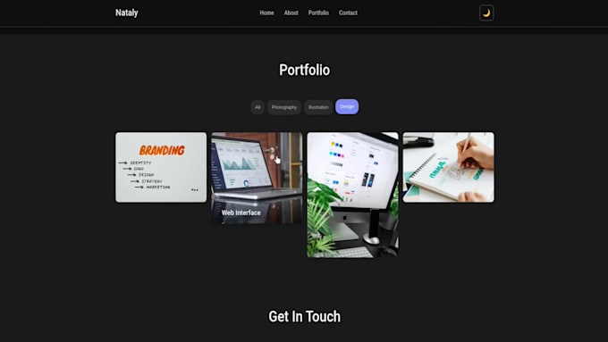 do a portfolio website for you