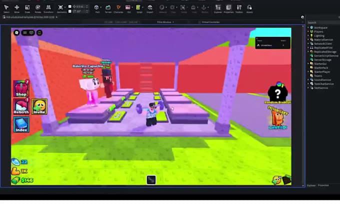 build full roblox game creation, roblox map, roblox animation, adventure map