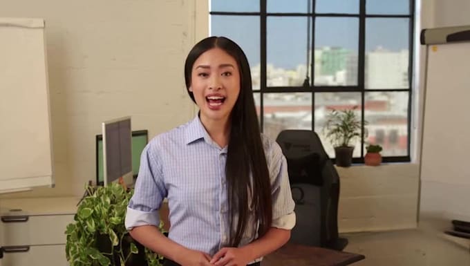 ai spokesperson and video editing