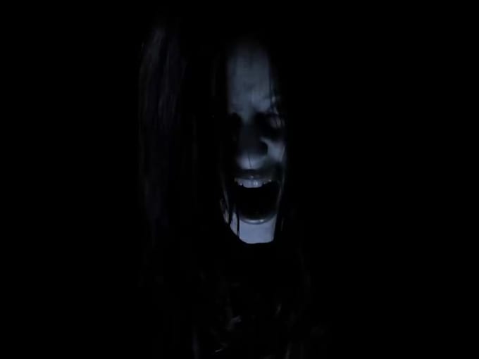 create spooky halloween hologram animation and vj loops