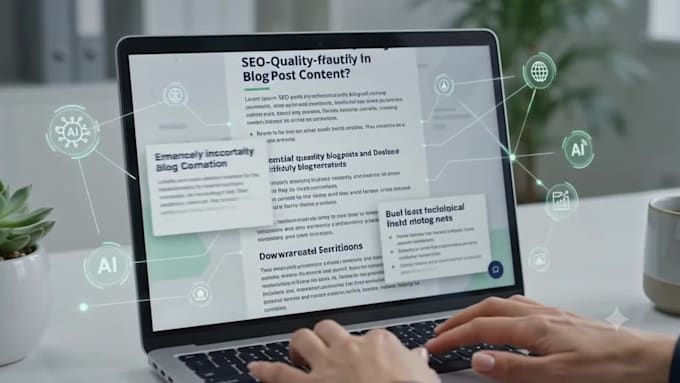 write SEO blog posts, ai articles, and technical content