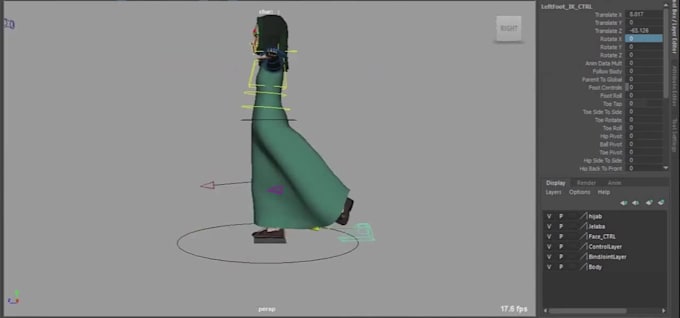 rig3d for xsense, shapekeys, vrm facetrack, ik fk switch, bend control, animaze