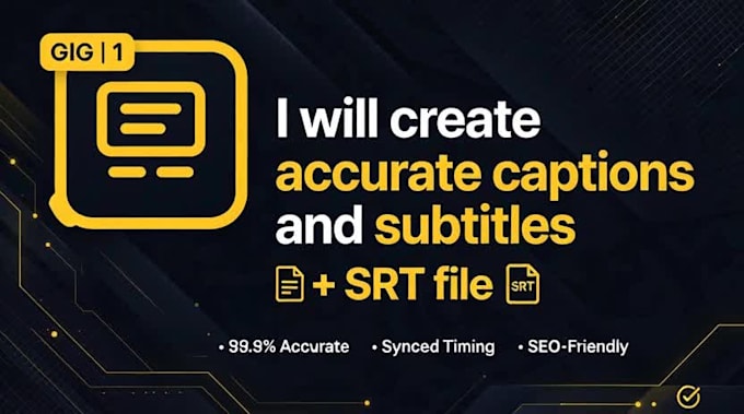 create accurate captions subtitles and srt file quickly