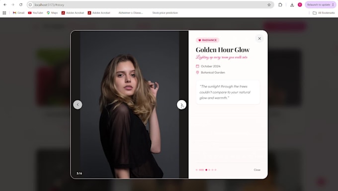 create a personalized interactive website for your special occasion