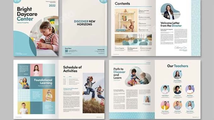 design format educational textbook, workbook, worksheet, lesson plan in indesign