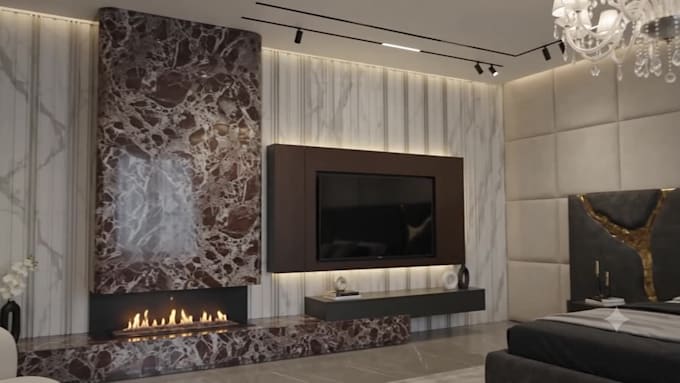 do interior design sketchup modelling and 3d renderings