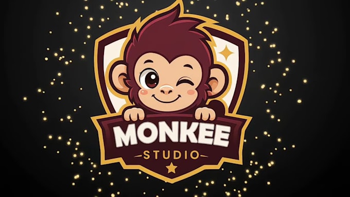 design custom cartoon logo, cartoon character