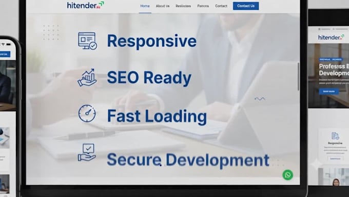 create a stunning business website that converts visitors
