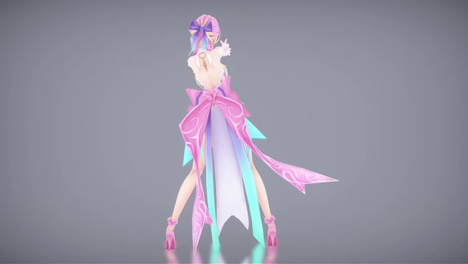 create custom 3d vtuber model, vrchat avatar, custom character and rigging