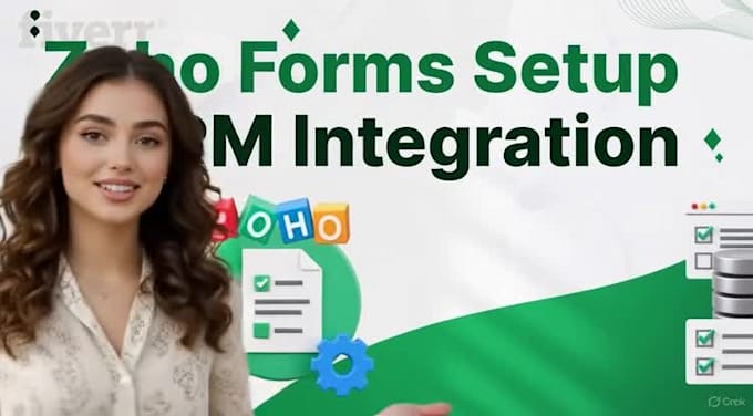 create zoho forms and integrate them with zoho CRM