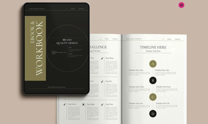 create canva book design, ebook redesign, journal, workbook formatting, freebie