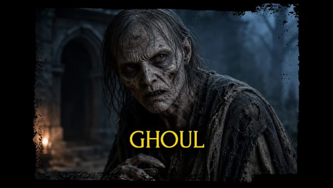 voice a spooky ghoul character