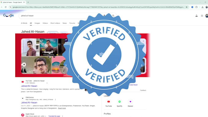 create google knowledge panel or graph for your credibility
