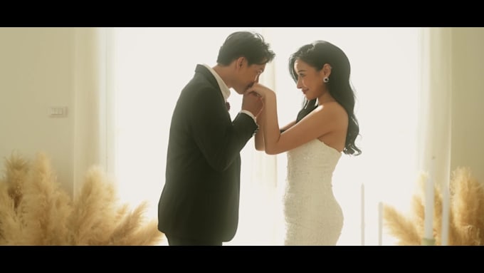 edit cinematic wedding video professionally