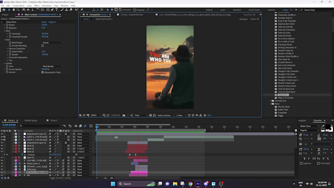 edit your desired video