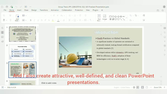 professionally type and create notes in word or powerpoint