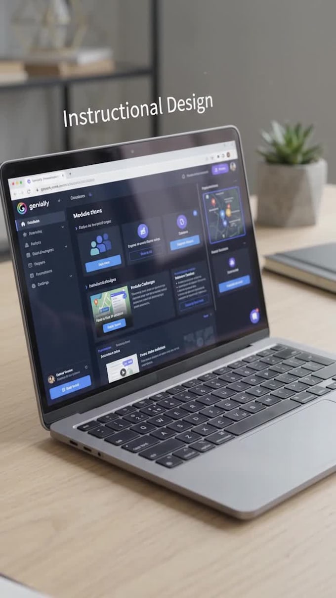 convert powerpoint or PDF to genially interactive presentation