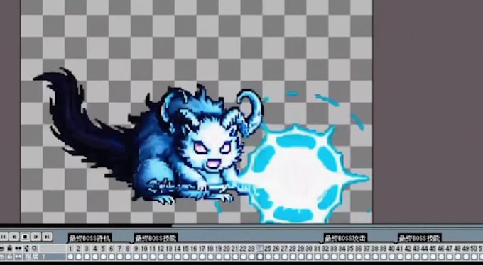 design high quality pixel character
