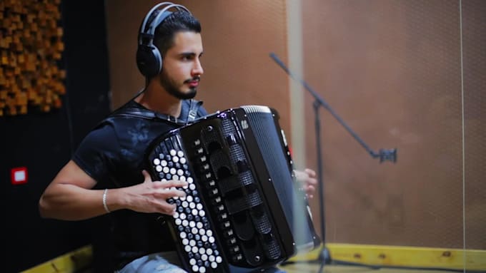 record professional accordion tracks