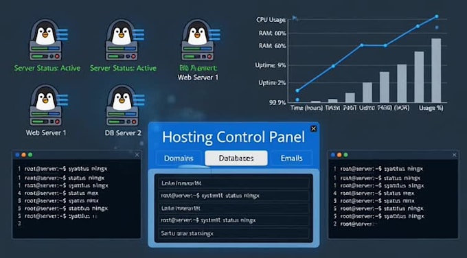 fix linux server, cpanel, whm, plesk and hosting issues