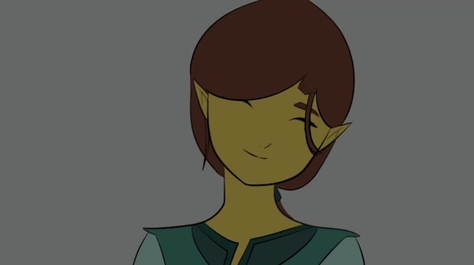 design a character portrait illustration