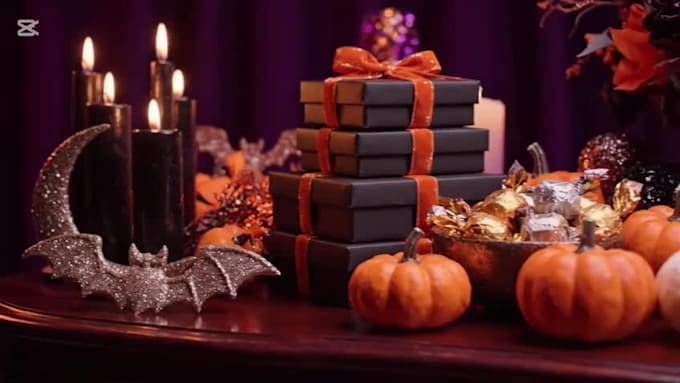 create a halloween ai video for eccomerce brands product promotional video
