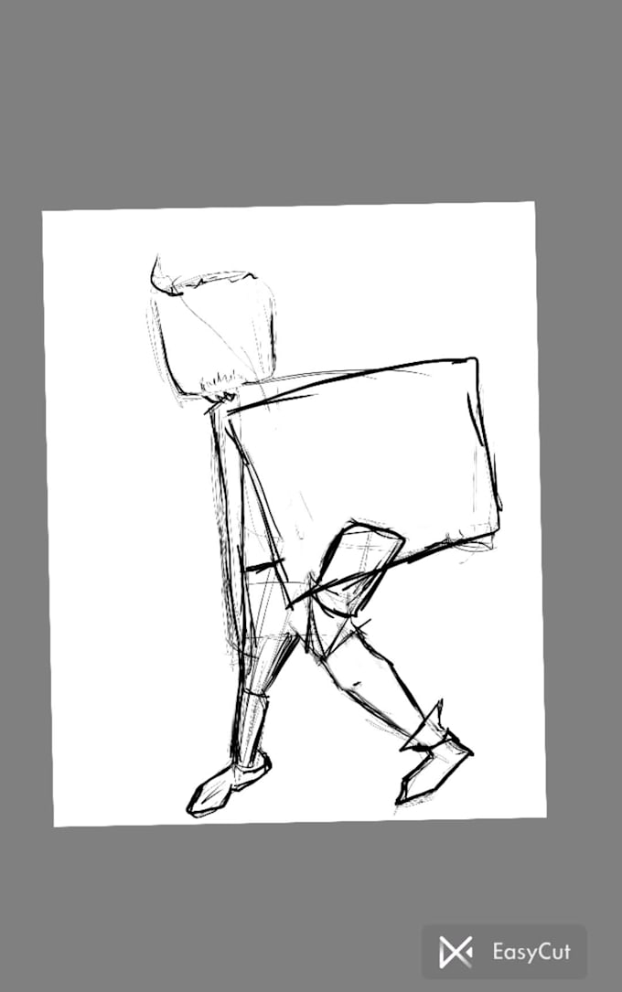 draw a custom line art drawing