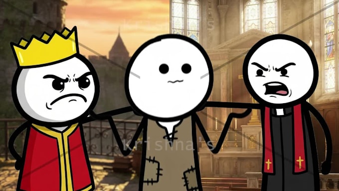 animate viral 2d stickman documentary videos for youtube