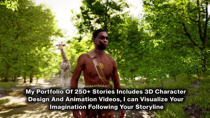 create 3d short cinematic animation video adds