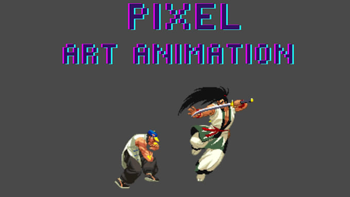 pixel art animation 2d pixel sprite sheet pixel character animation game art