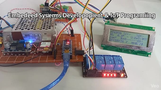 do embedded systems development, iot device programming for esp32 stm32 arduino