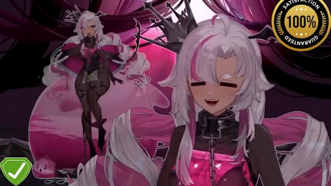 design and rig vtuber model, live2d rigging and vtube studio setup