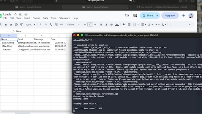 build an ai lead scoring tool for your google sheet