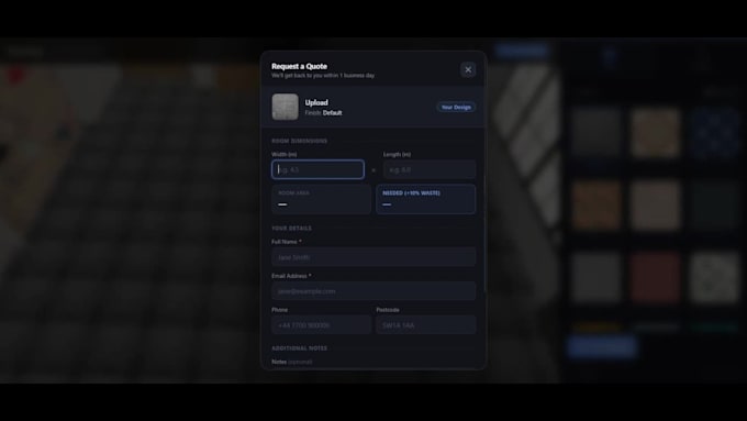 add a 3d flooring tile visualizer to your wordpress website