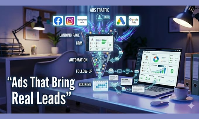 lead generation, gohighlevel, hubspot CRM integration, client acquisition setup