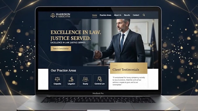 build a wix website for your independent law firm