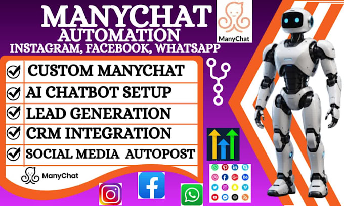 build manychat automation manychat chatbot ai chatbot whatsapp chatbot manychat
