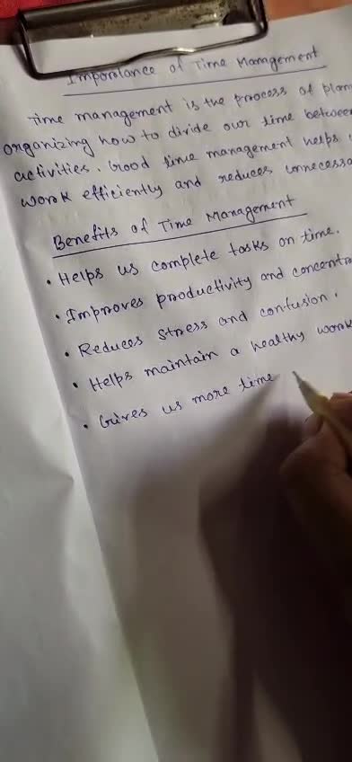 write clean notes and letters with my neat hand writting