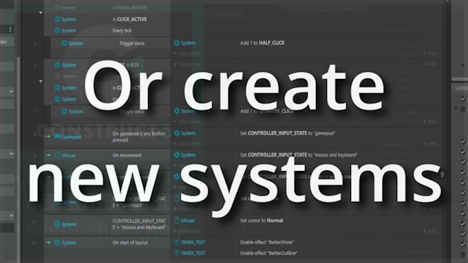 fix, optimize, or build your construct 3 game system