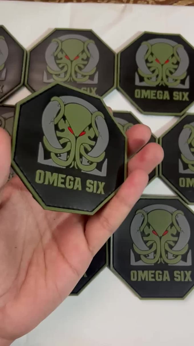 high quality custom pvc patches with your design