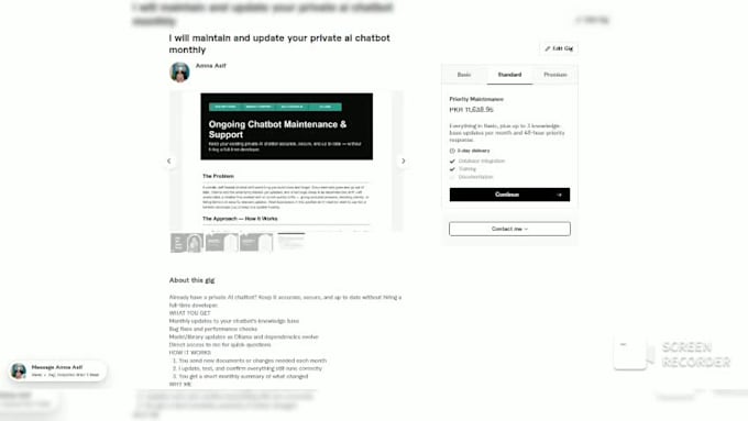 maintain and update your private ai chatbot monthly