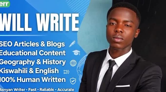 write engaging SEO articles ,blog post and website