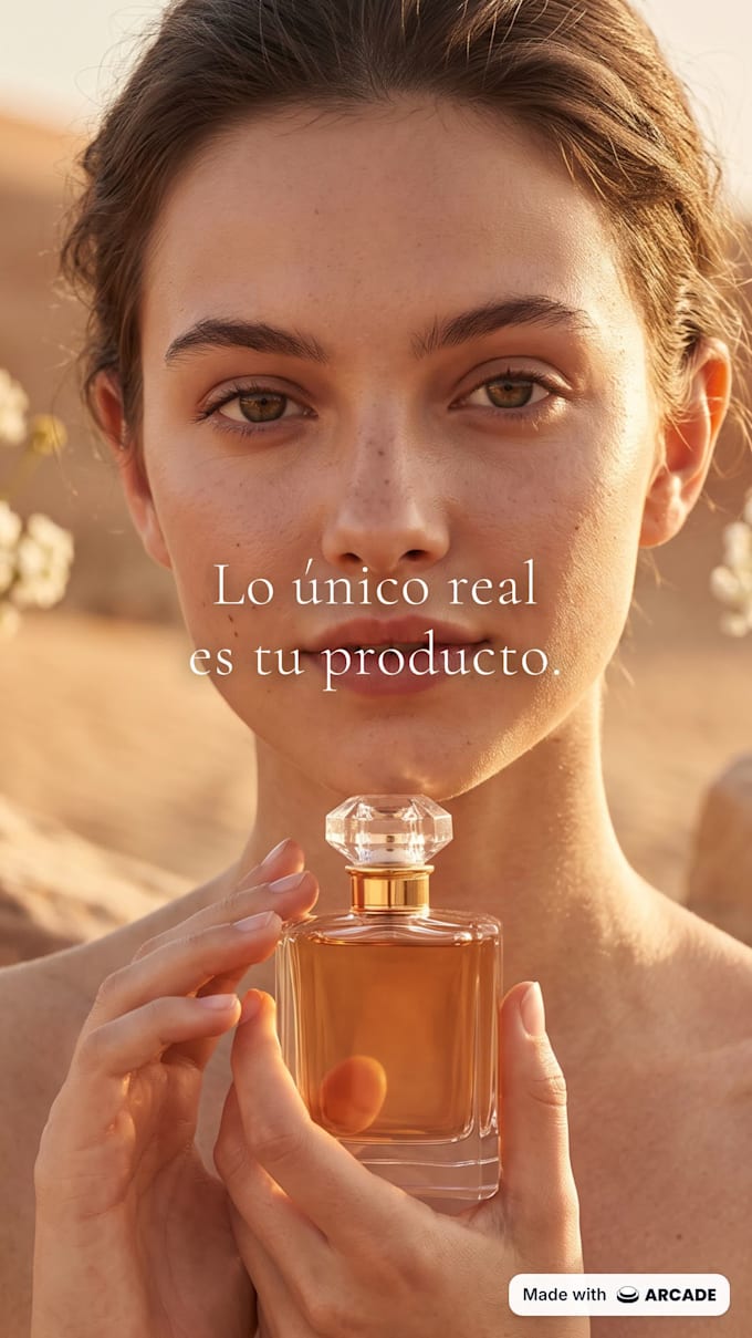 create ai product photography with a model